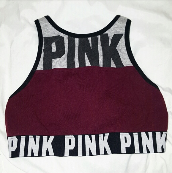 Victorias Secret Pink Other - 🎉PRICE DROP🎉 VS Pink Burgundy Maroon Cotton Bra